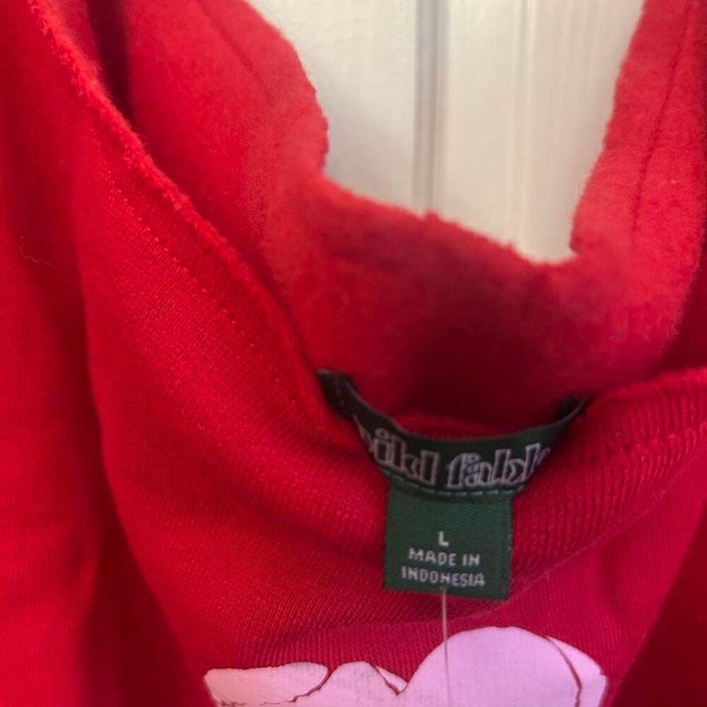 Wild-fable Women's Red Sweatshirt - Picture 3 of 3